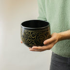 Cauldron Singing Bowl - Magic Mushroom - Yellow (15cm)