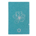 Blue Gratitude Journal with Silver Lining - 120 pages - I am Thankful For
