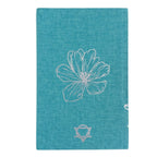 Blue Gratitude Journal with Silver Lining - 120 pages - I am Thankful For