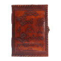 Large Book of Shadows - Dark Tan - 200 pages decle-edged - 25x18x3cm