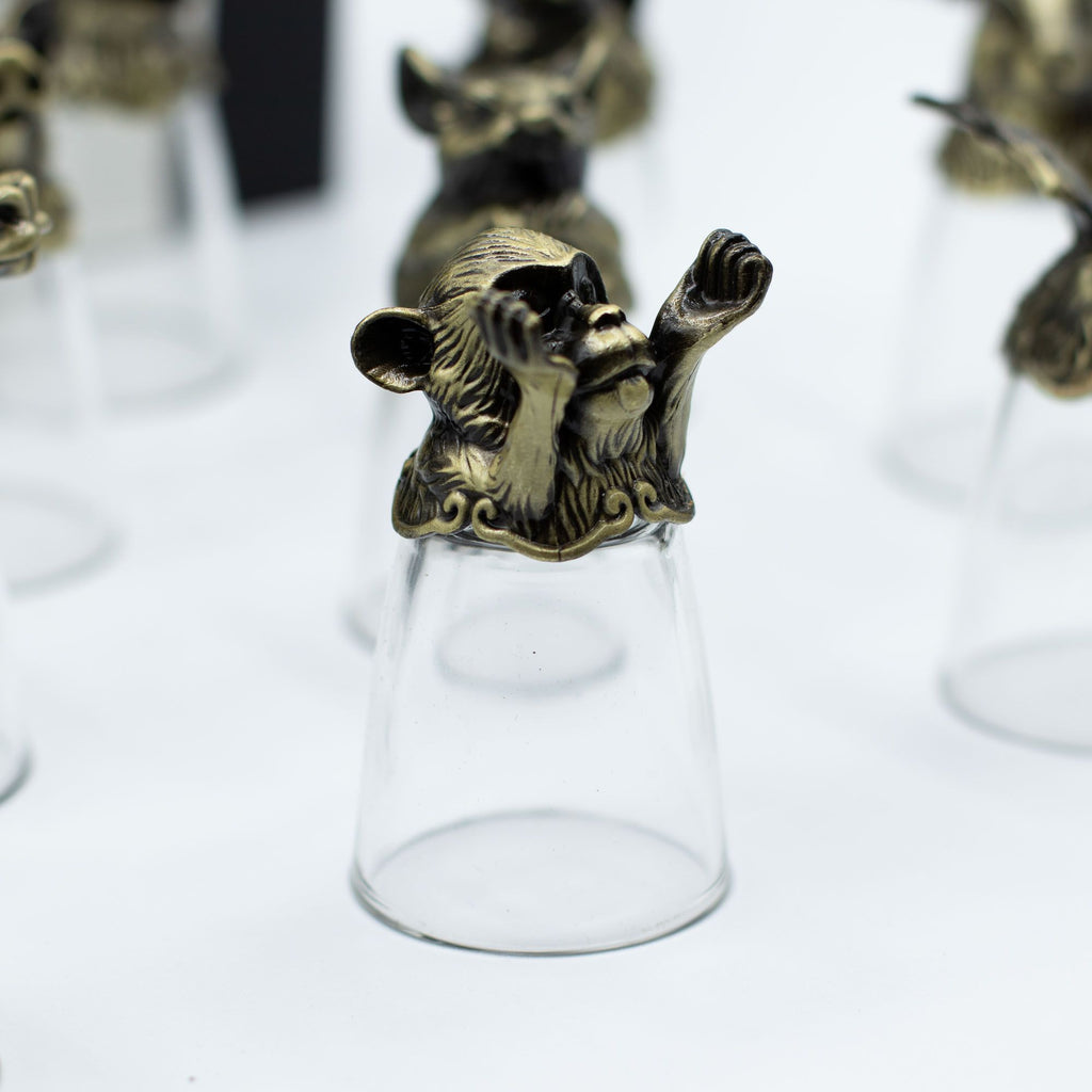 Gift Set of 12 Glasses (25ml) - Forest & Mystical Creatures