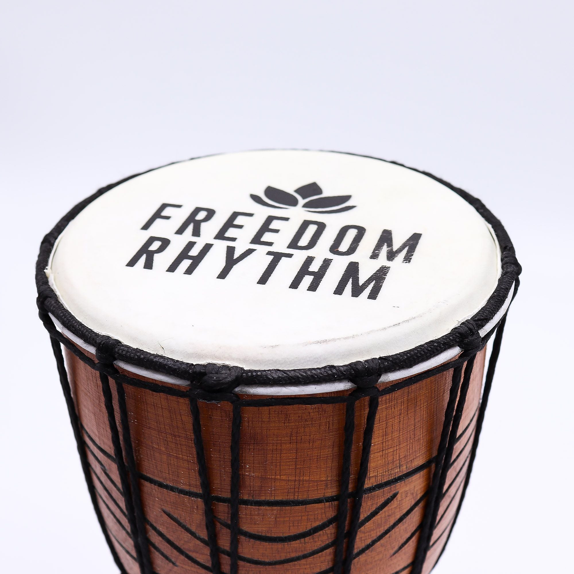 Small Pro Djembe Drum - Freedom Rhythm (high) - Small 30cm (15cm Dia)