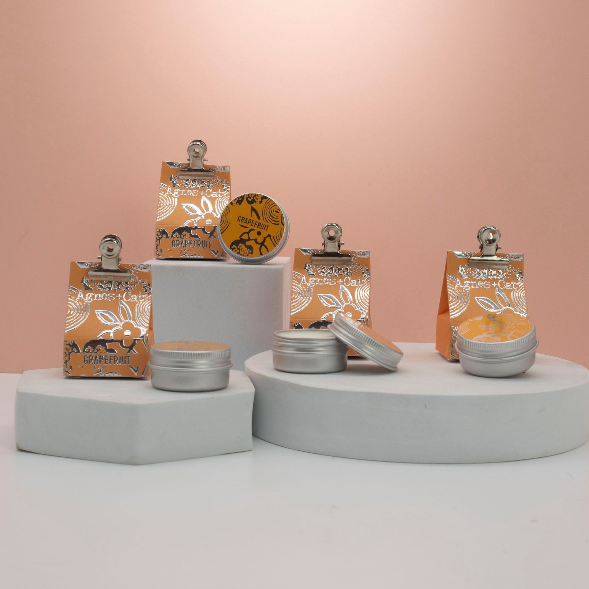 Agnes + Cat Lip Balm - Grapefruit