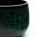 Cauldron Singing Bowl - Magic Mushroom - Green (15cm)