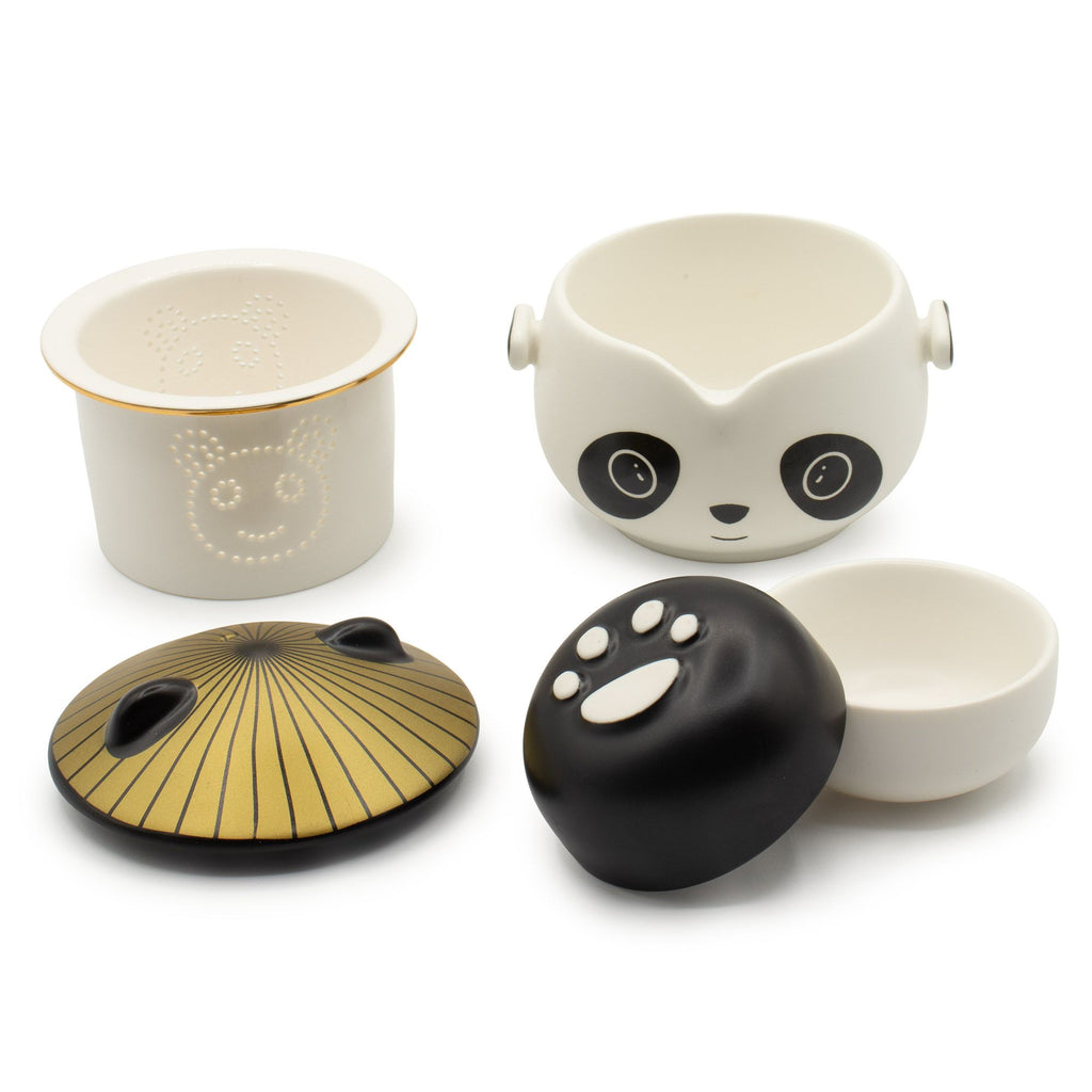 Kung Fu Panda Teapot Set - Two Cups - Travel Pack