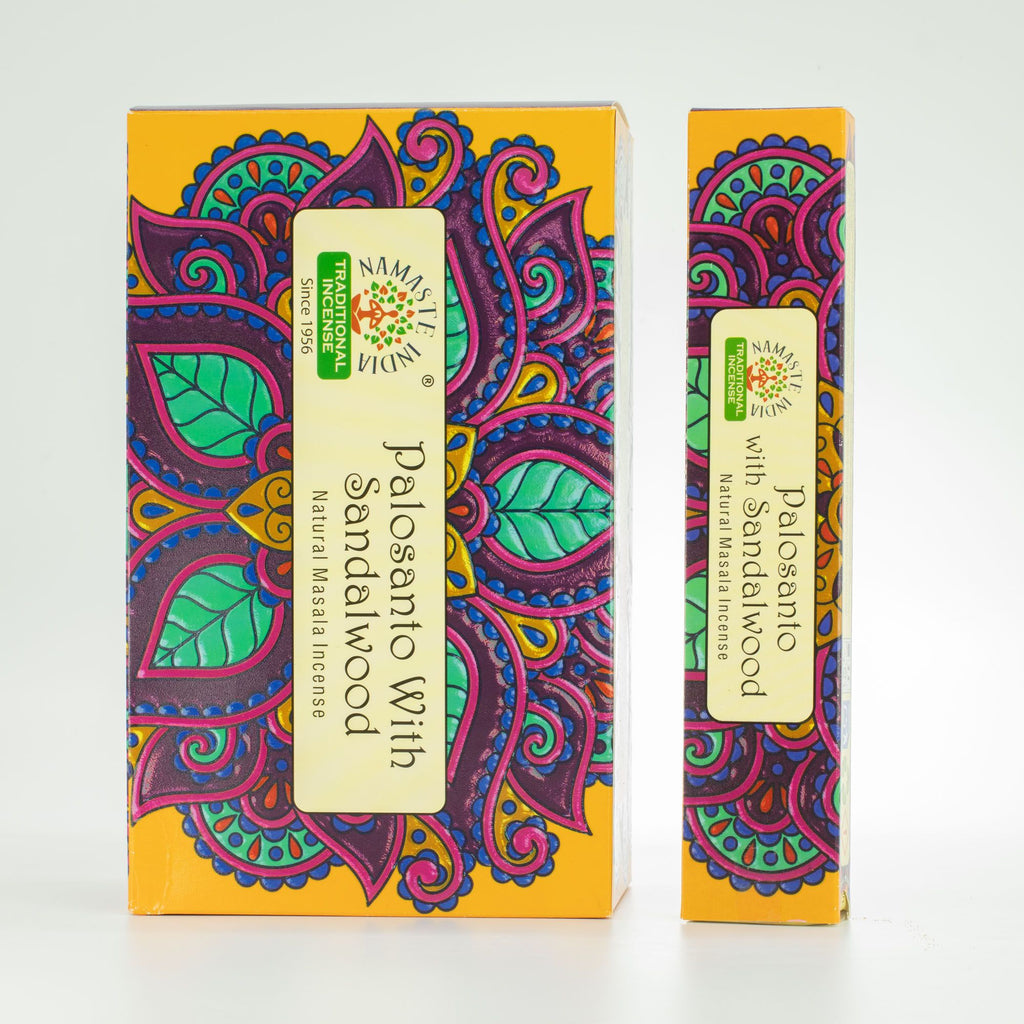 Namaste Mandala Masala Incense - Palo Santo with Sandalwood