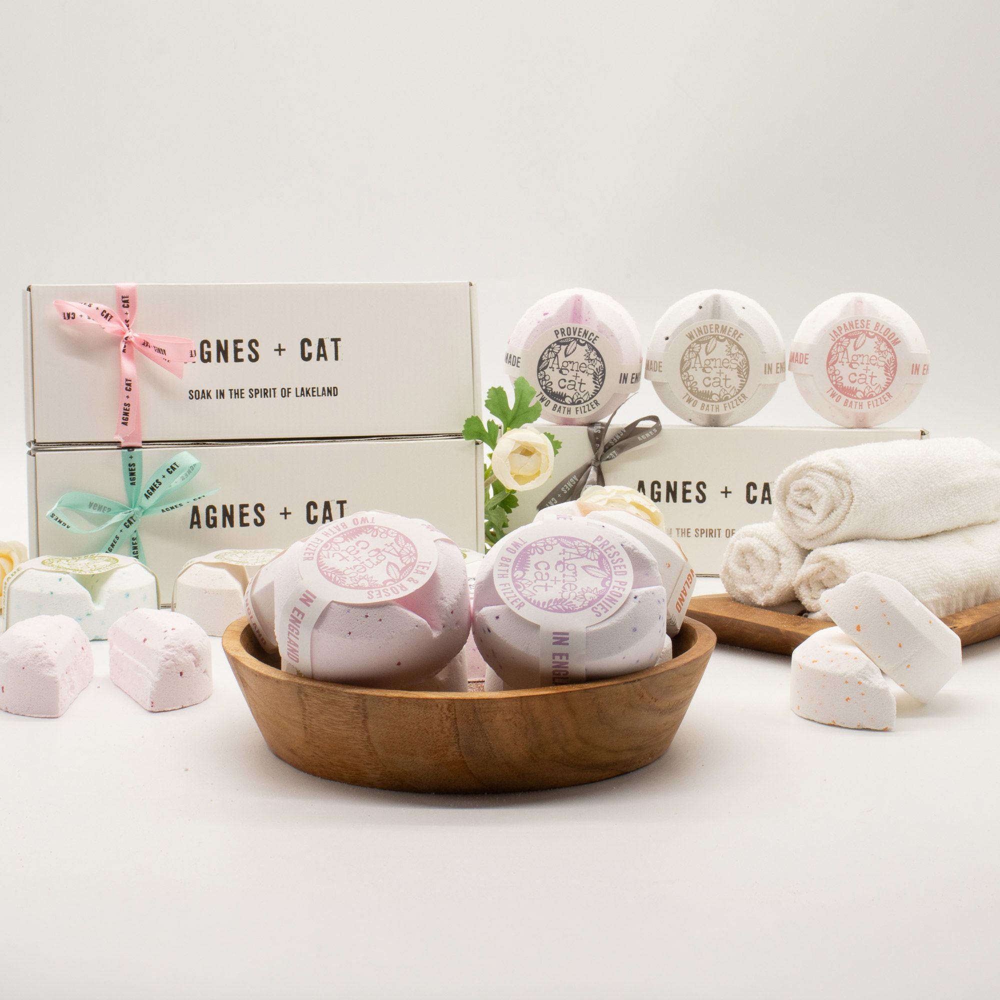 Agnes + Cat Secret Garden Bath Fizzer Gift Set