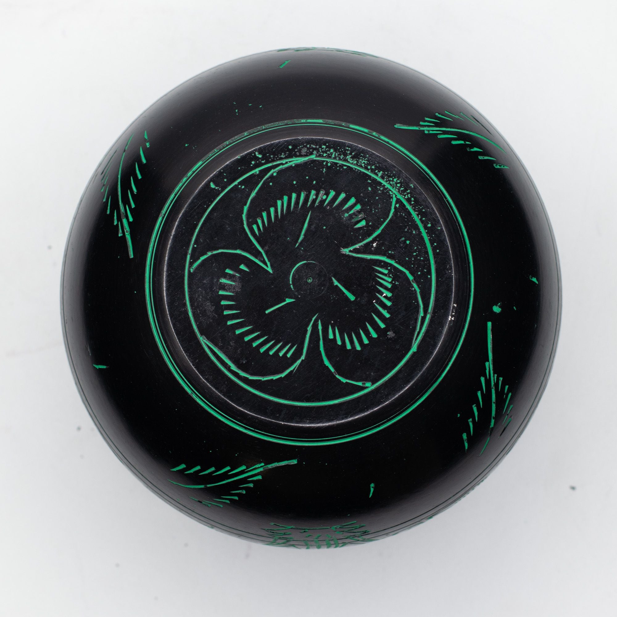 Cauldron Singing Bowl - Magic Mushroom - Green (15cm)