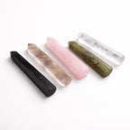Gemstone Six Face Obelisk Point approx 11cm - Black Tourmaline
