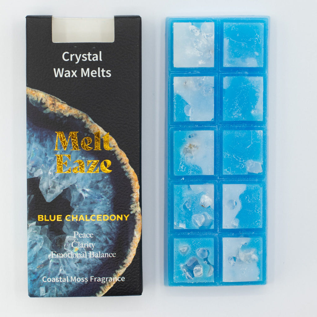 MeltEaze Wax Melts 50g - Aquamarine Wave - Coastal Moss