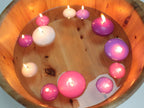 Large Floating Candle - Pink