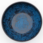 Aluminum Singing Bowl - Magic Mushroom - Blue (20cm)