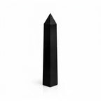 Gemstone Six Face Obelisk Point approx 17cm - Black Tourmaline