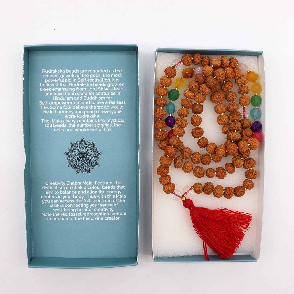 Bali Mala Necklace - Creativity Chakra