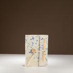Lokta Mixed Blue Cotton Notebook – Mini (12x8cm) – 40 Leaves