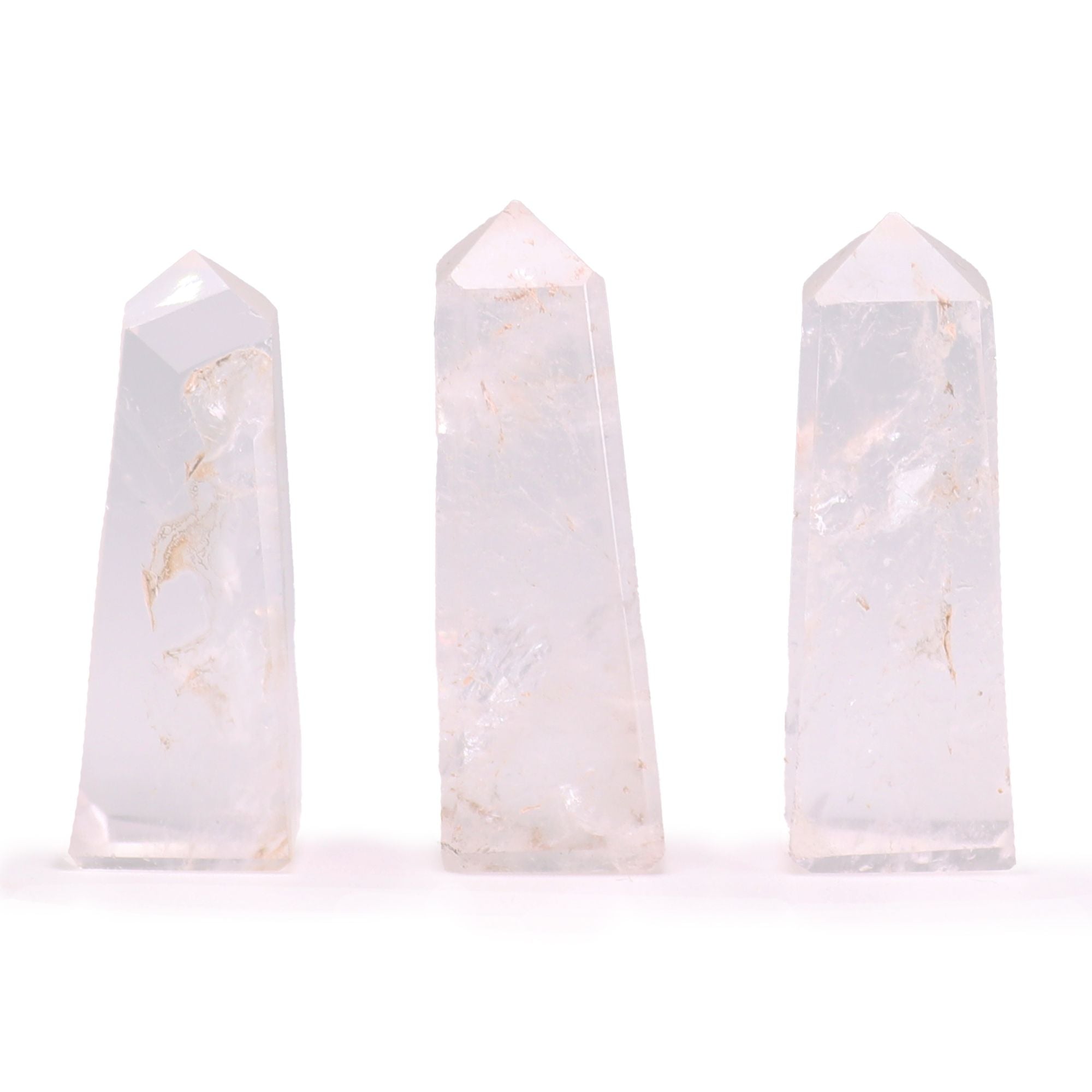 Gemstone Obelisk Point approx 5cm - Clear Quartz