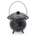 Extra Huge Cast Iron Cauldron with Triple Moon 23x18cm (at least 4kg)