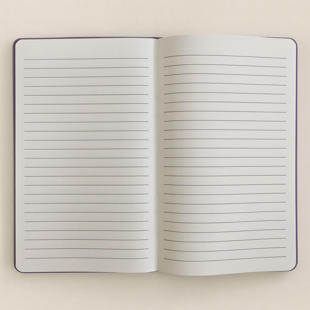 Purple Velvet Notebook - 80 pages - Create Magic