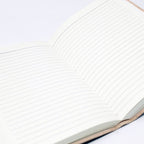 Leather Moonstone with Belts Notebook (6x4")
