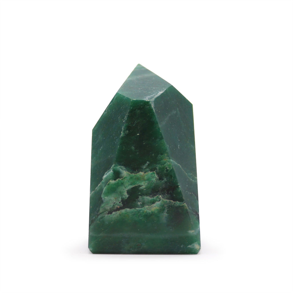 Gemstone Points approx 6cm (0.5KG) - Indian Jade (approx 8 pieces)