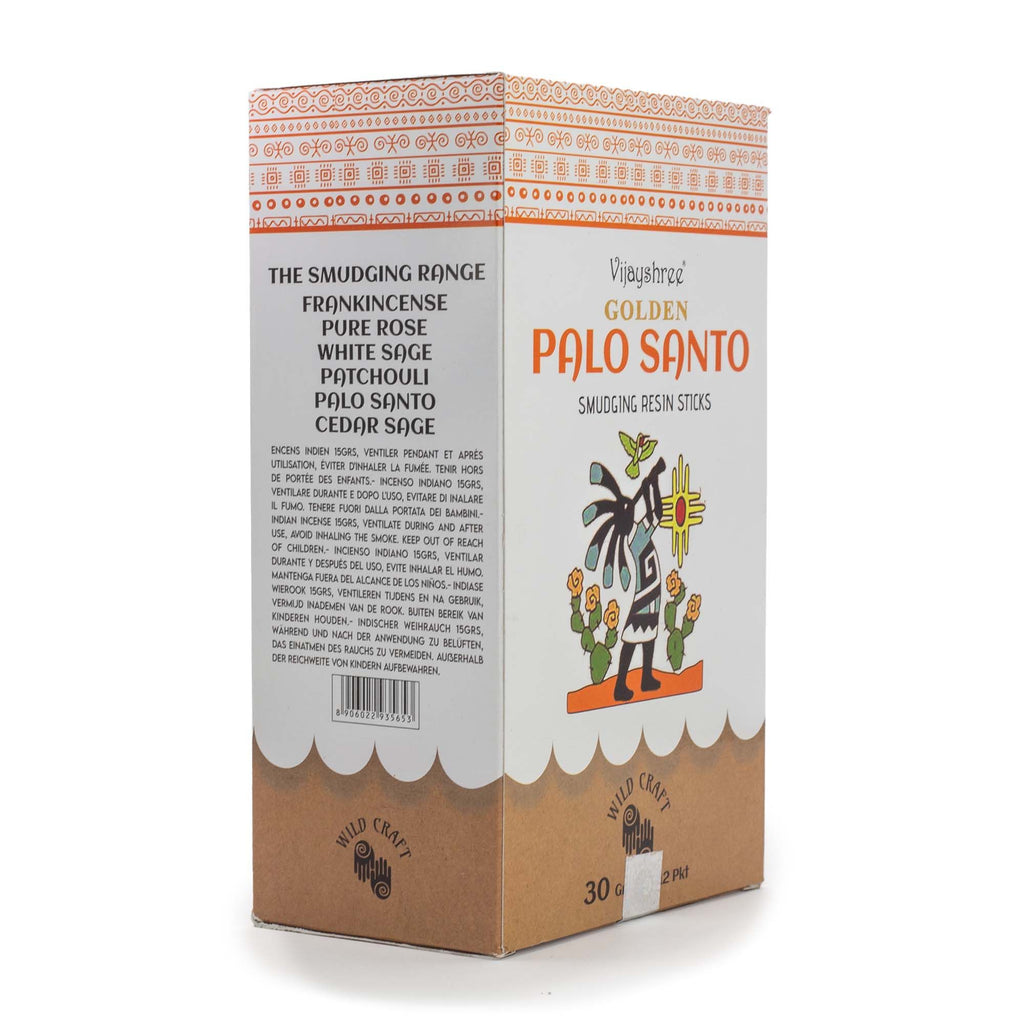 Golden Palo Santo Smudging Resin Sticks – 30g