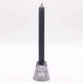 Flip Dinner Candle / Tealight Holder - Midnight Grey