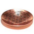 Copper Offer / Smudge Plate - Flower of Life
