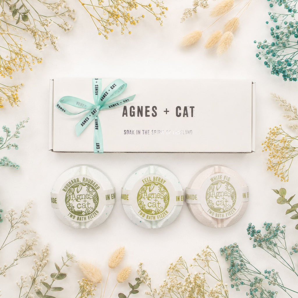 Agnes + Cat Berry & Fig Bath Fizzer Gift Set