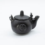 Small Cast Iron Ritual Pot with Pentagon 8x8x10cm