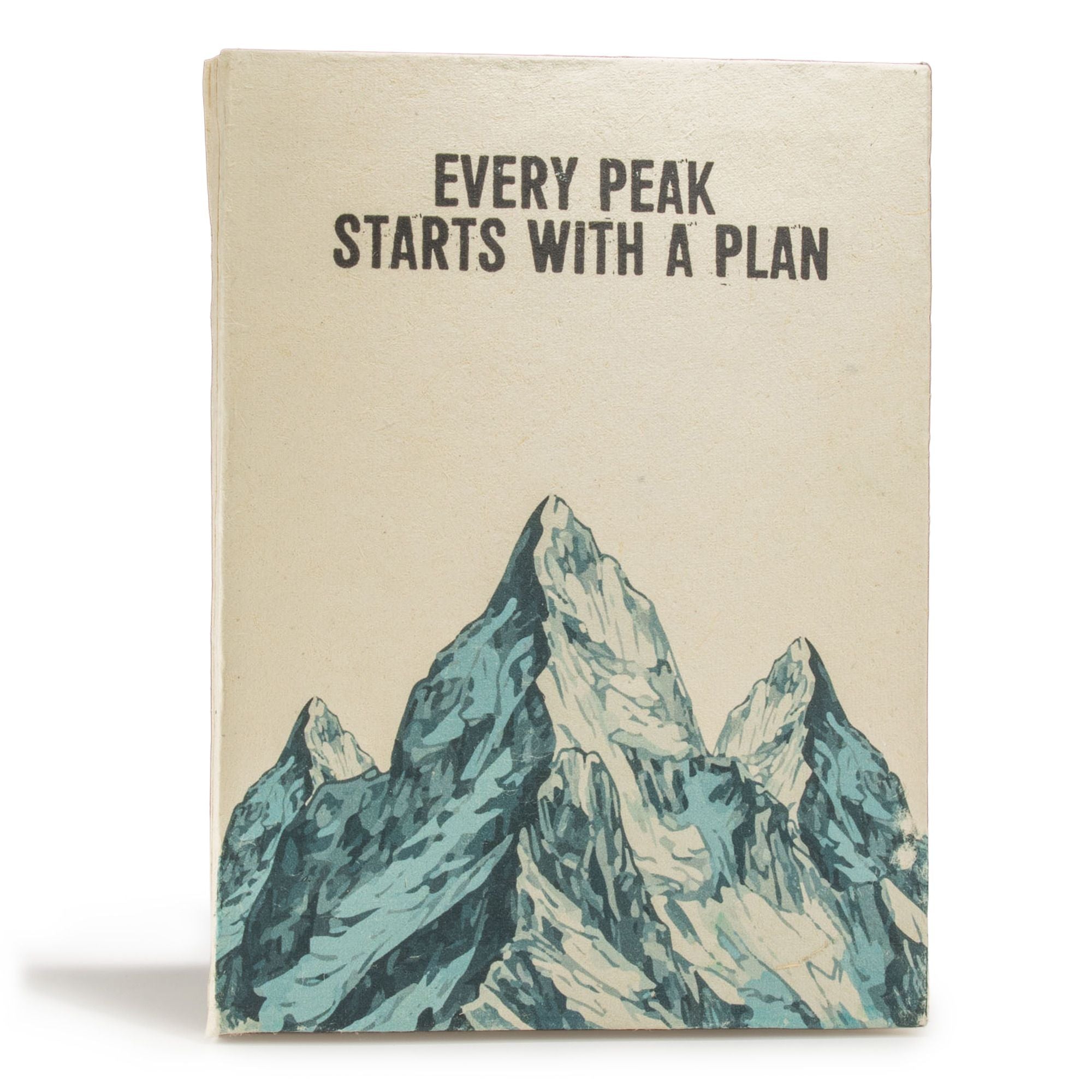 Lokta Inspiration Notebook – Every Peak – Large (21x15cm) – 45 Leaves – Includes Bookmark