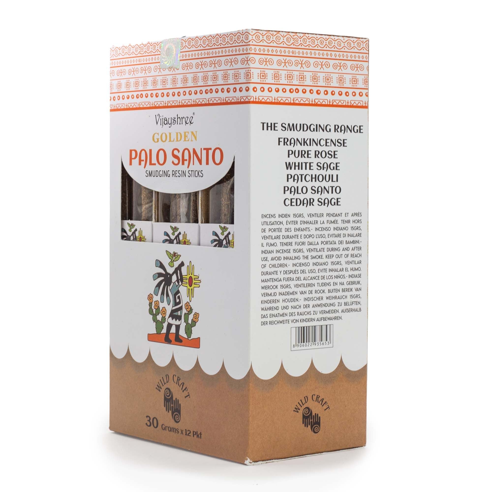 Golden Palo Santo Smudging Resin Sticks – 30g