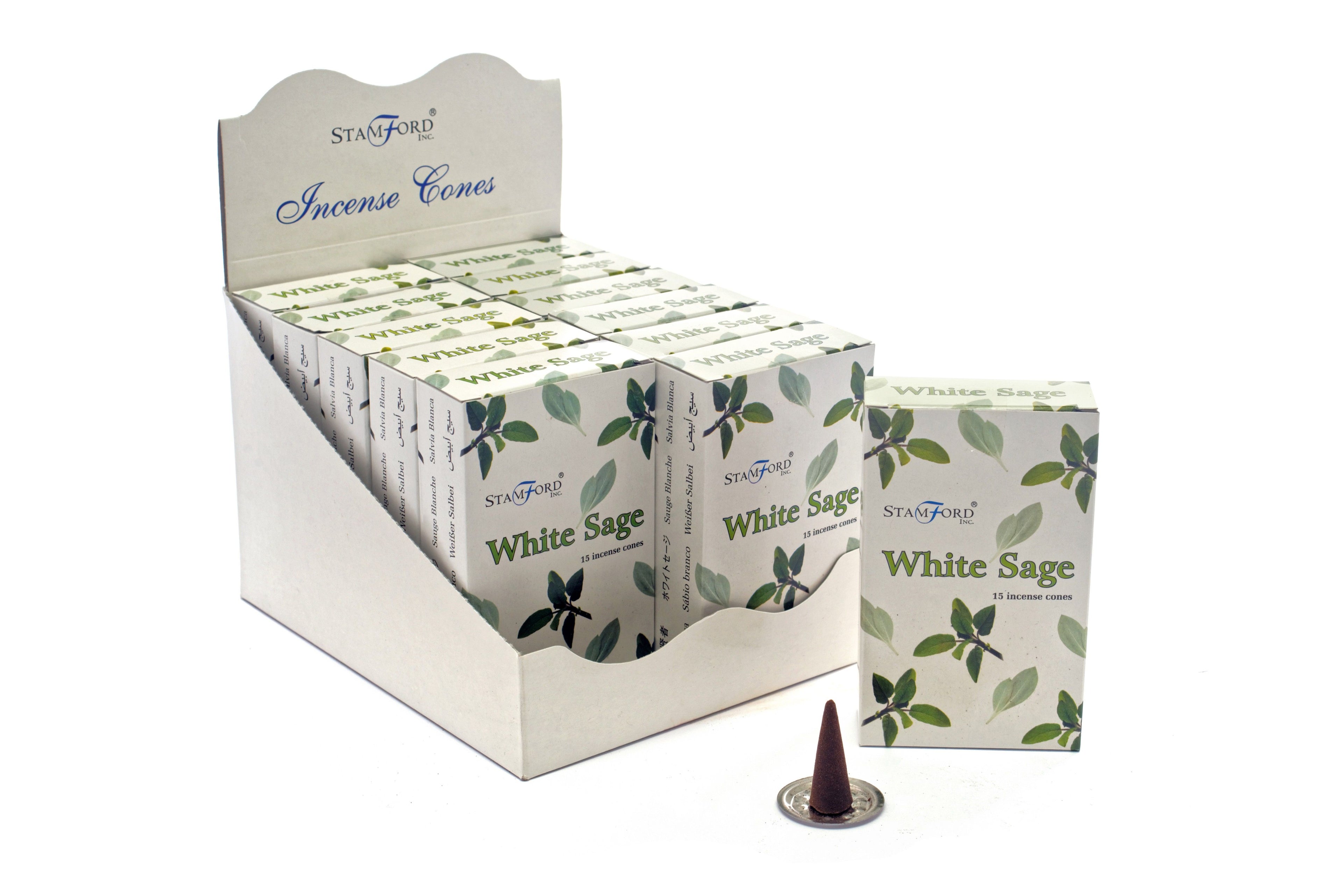 White Sage Cones