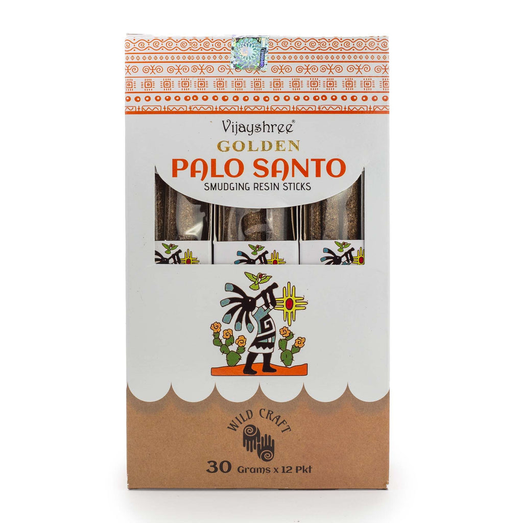 Golden Palo Santo Smudging Resin Sticks – 30g