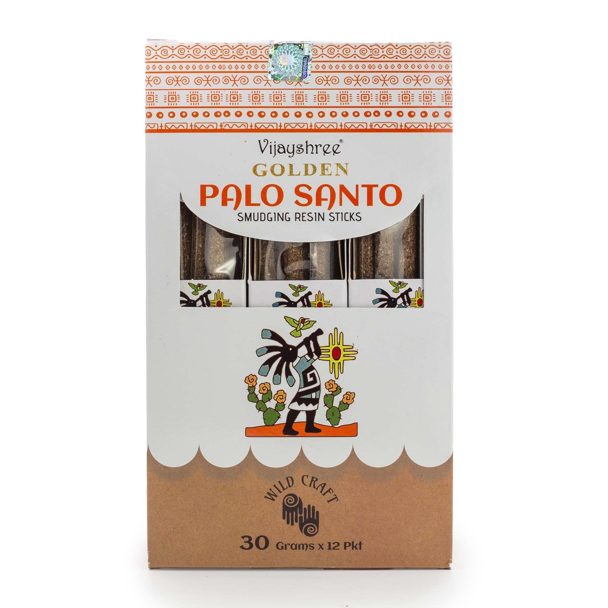 Golden Palo Santo Smudging Resin Sticks – 30g