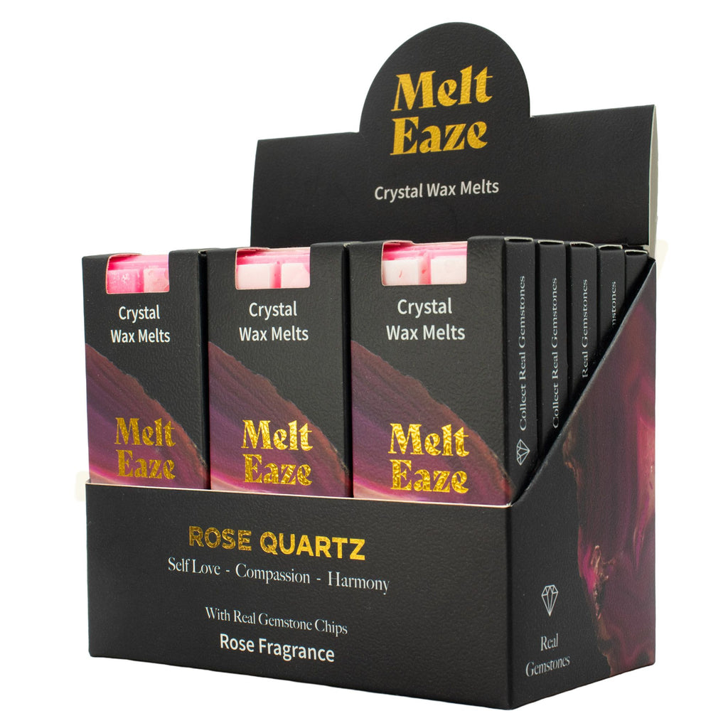 MeltEaze Wax Melts 50g - Rose Quartz Love - Rose
