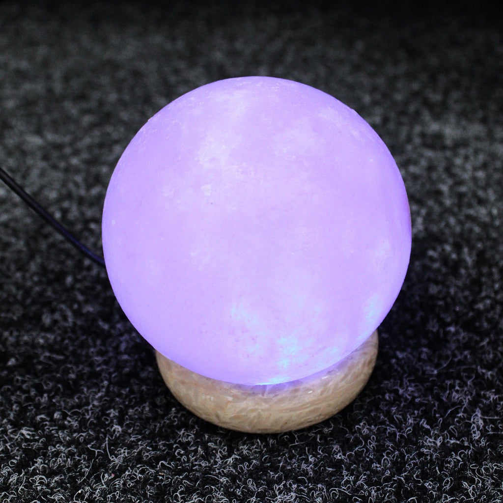 Quality USB Ball Salt Lamp - 8 cm (multi)