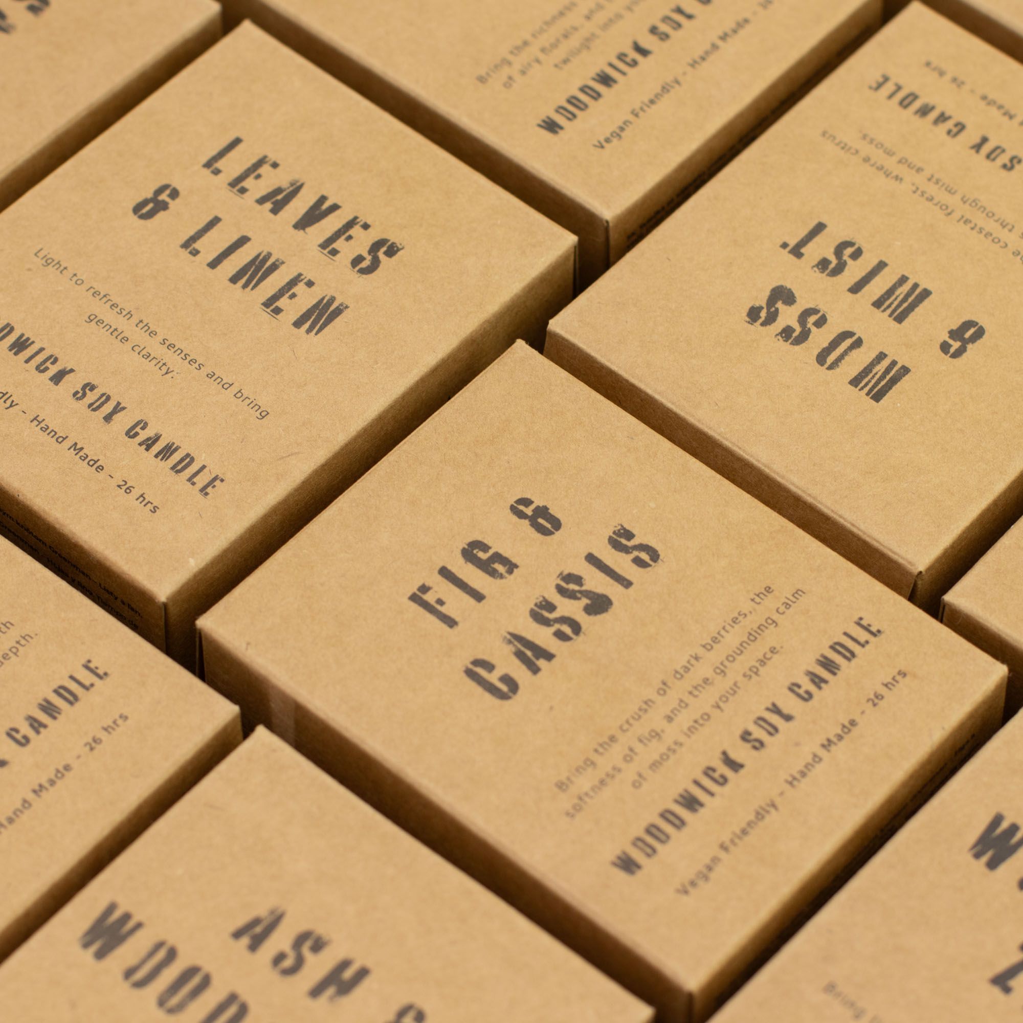 Greenman Woodwick Soy Candle - Ash & Woodsmoke