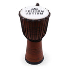 Large Pro Djembe Drum - Freedom Rhythm (high) - 50cm (22cm Dia)