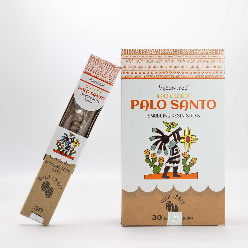 Golden Palo Santo Smudging Resin Sticks – 30g