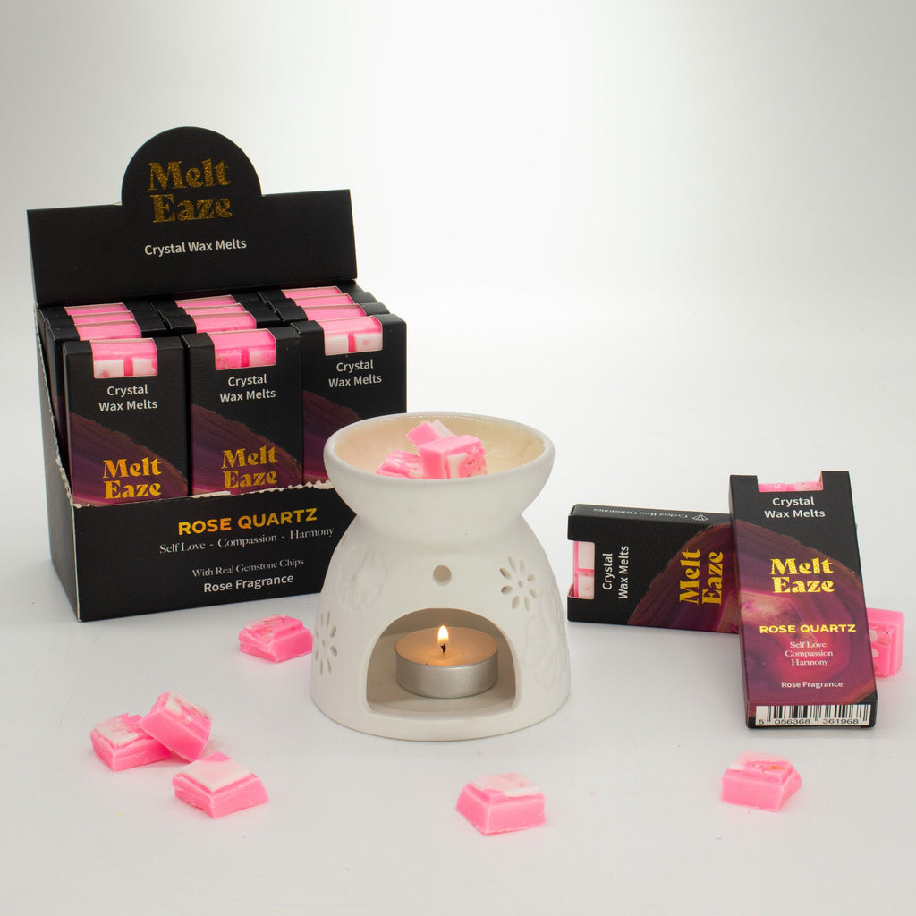 MeltEaze Wax Melts 50g - Rose Quartz Love - Rose