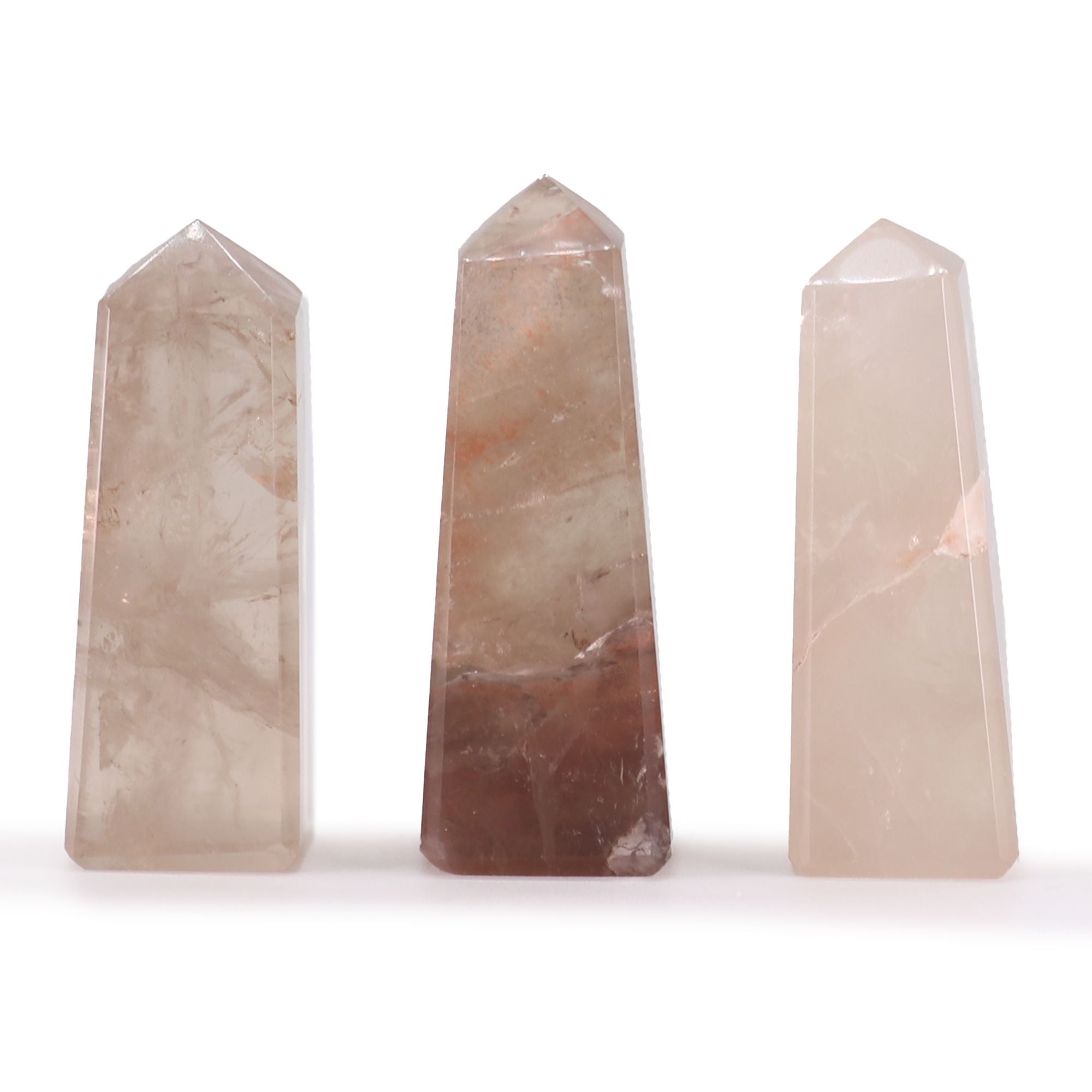 Gemstone Obelisk Point approx 5cm - Smokey Quartz