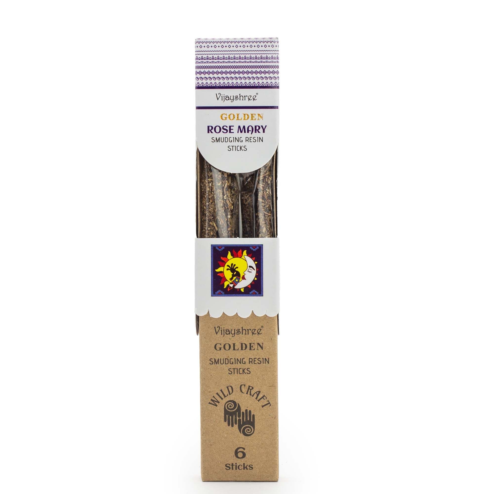 Golden Rose Mary Smudging Resin Sticks - 30g
