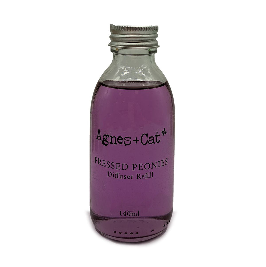 Agnes + Cat Reed Diffuser Refill - Pressed Peonies 150ml