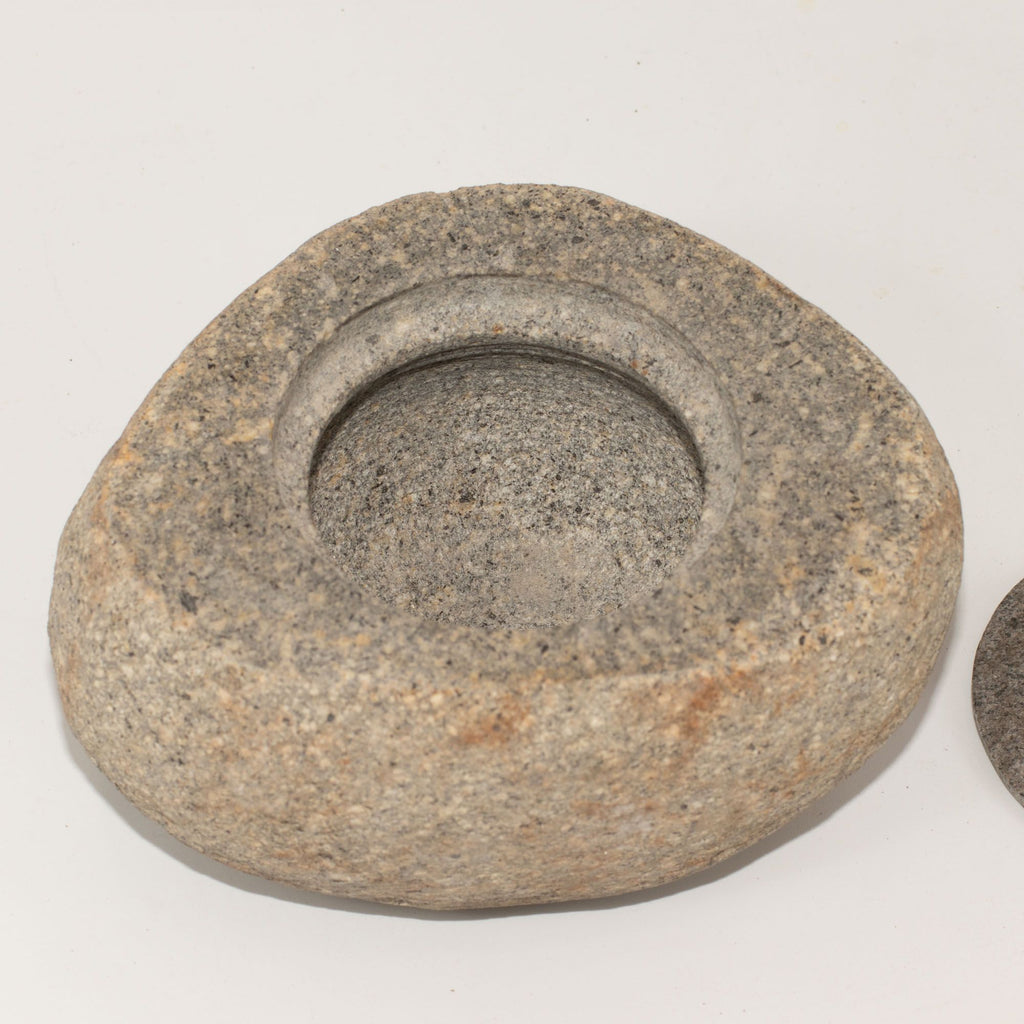 Natural Riverstone Grounding Pot - Large (aprox 15x12cm)