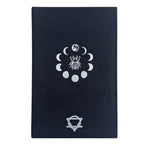 Black Gratitude Journal with Silver Lining - 120 pages - I am Thankful For