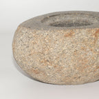 Natural Riverstone Grounding Pot - Large (aprox 15x12cm)