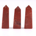 Gemstone Obelisk Point approx 5cm - Red Jasper