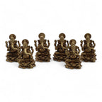 Brass Miniature Gods - Ganesha (22gms)  - 37mm