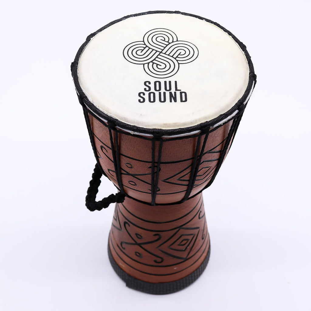 Small Pro Djembe Drum - Soul Sound (low) - Small 30cm (15cm Dia)