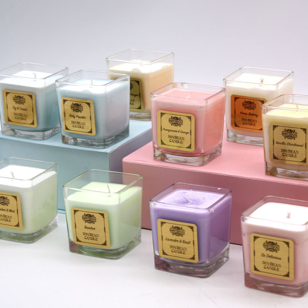 Soybean Jar Candles - Cucumber & Mint